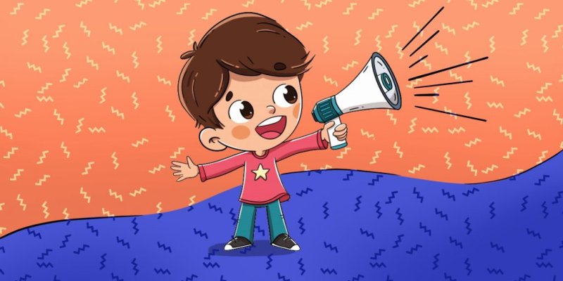 Ребенок говорит картинка