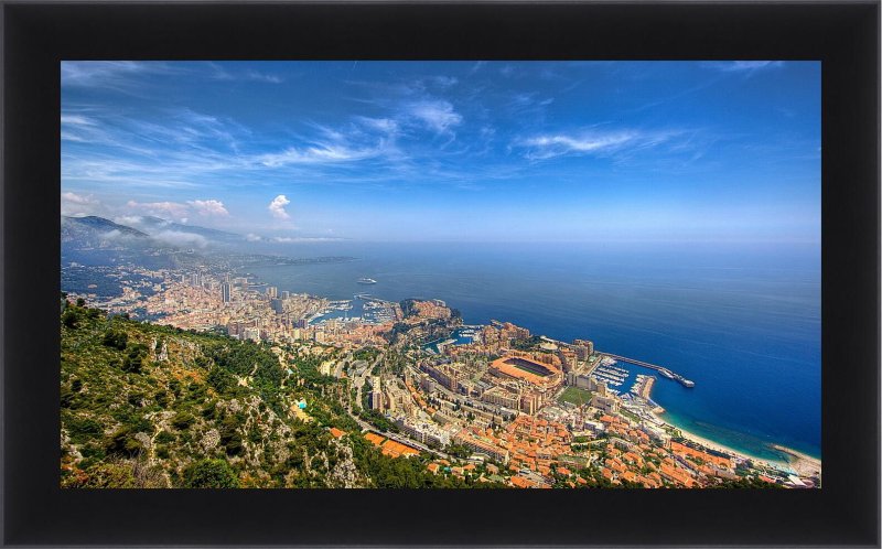 Французская Ривьера княжество Монако