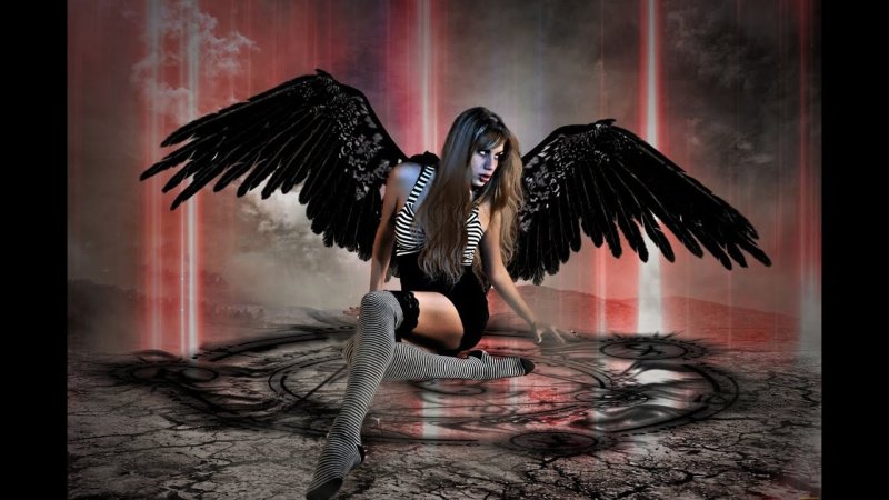 Фотосессия с крыльями