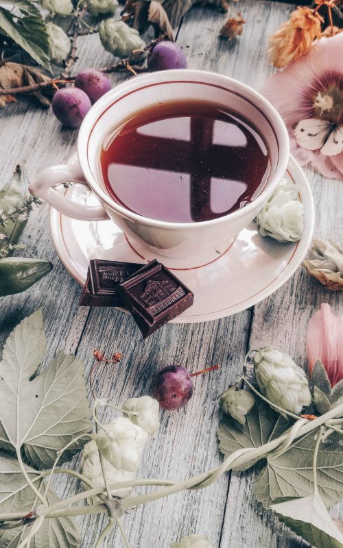 Кружка чая Эстетика