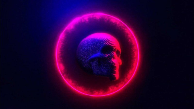 Неоновые обои на рабочий стол