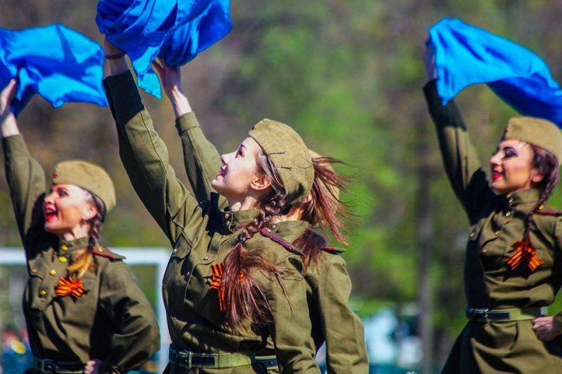 Синий платочек вальс Победы
