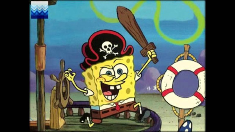 Капитан из губки Боба