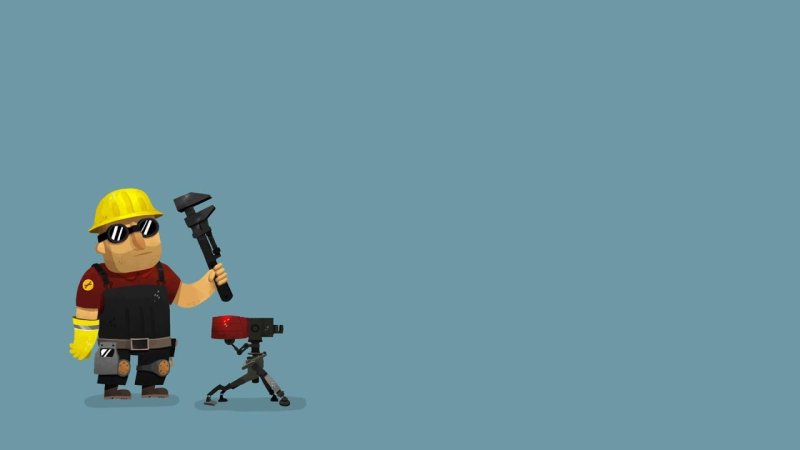 Обои тим фортресс 2 инженер