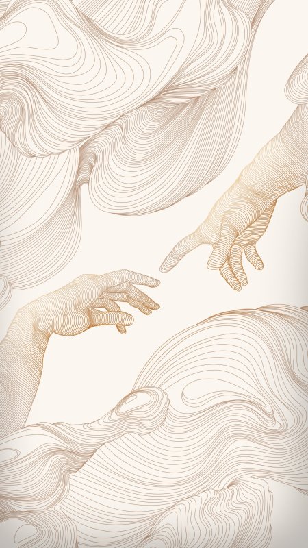 Эстетические обои бежевые