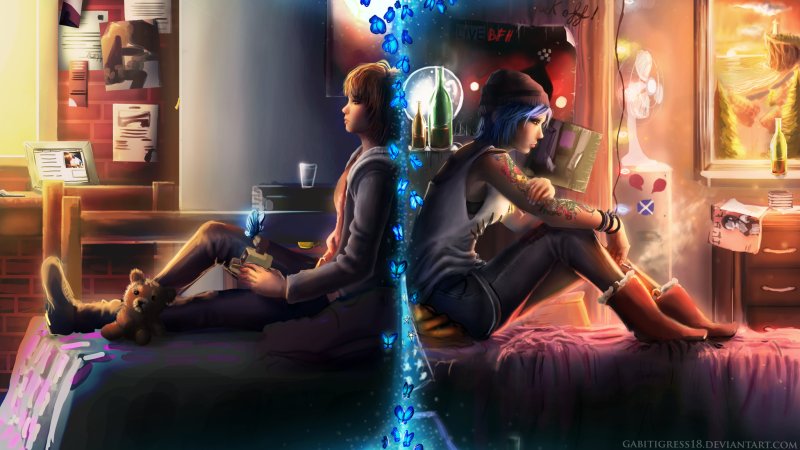 Life is Strange Макс и Хлоя 18 +