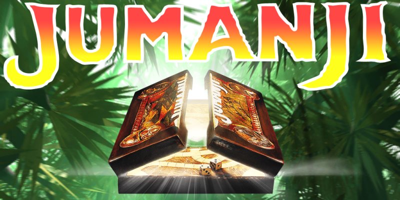 Джуманджи надпись