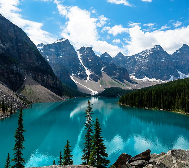 Озеро Морейн. Национальный парк Банф