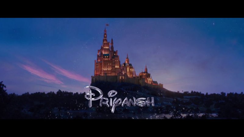 Логотип Уолт Дисней замок