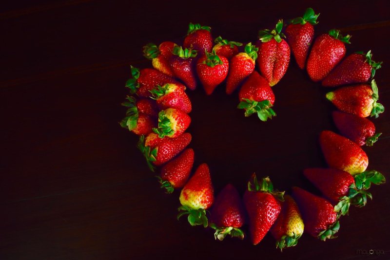 Клубника фон