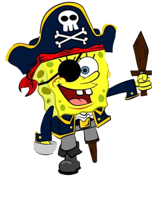 Губка Боб квадратные штаны пираты
