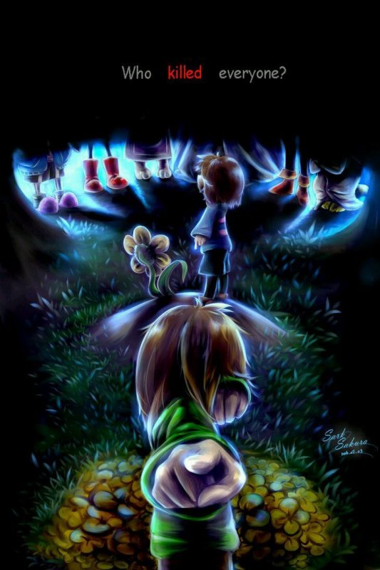 Андертейл обои на ПК