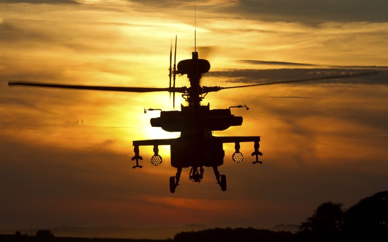 Боевой вертолет Апач