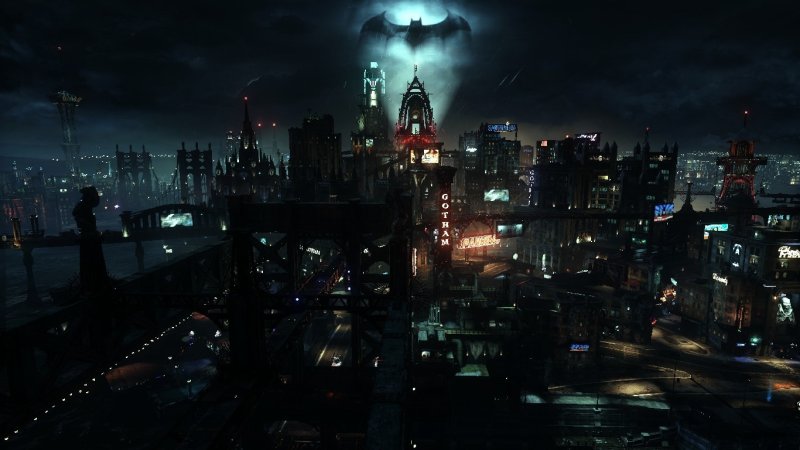 Бэтмен Аркхем Сити Готэм