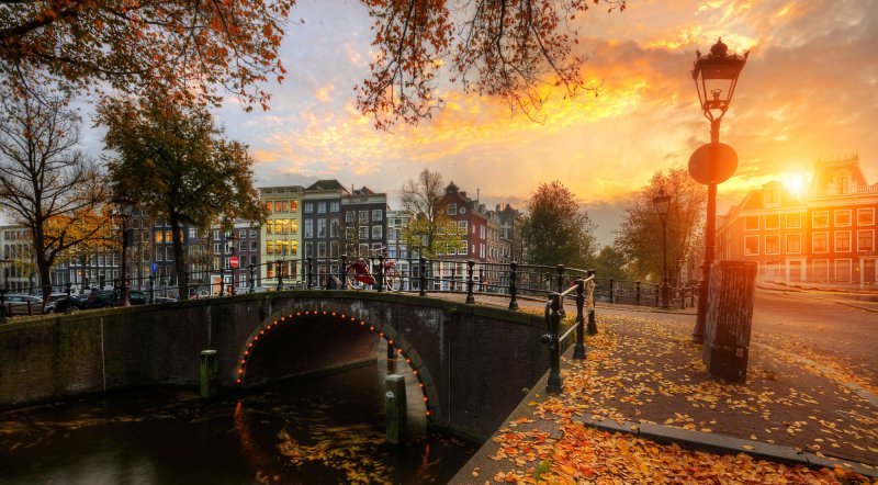 Осенний Амстердам
