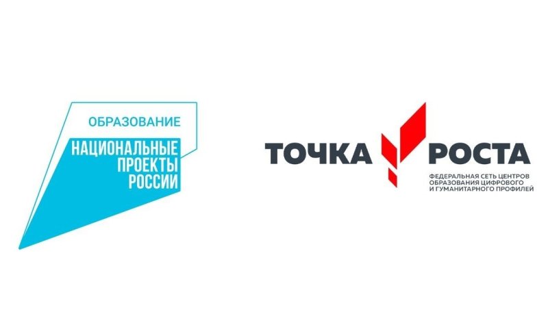 Логотип национального проекта образование точка роста