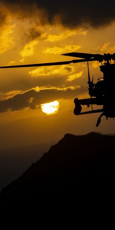 Ка 52 на закате