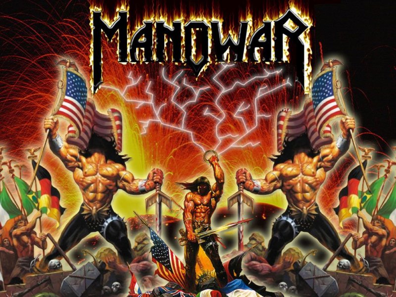 Обложки дисков Manowar