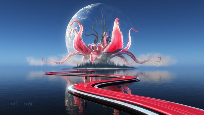 Фантастические пейзажи