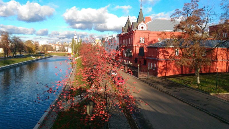 Остров Канта Калининград осень