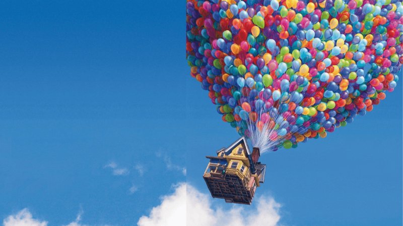 Шарики в небе