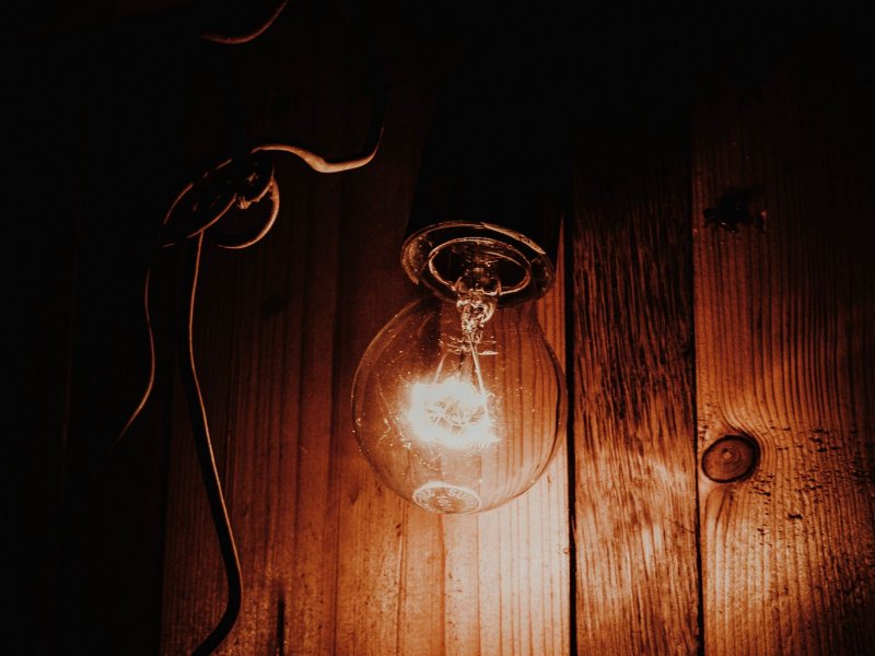 Лампочки фон