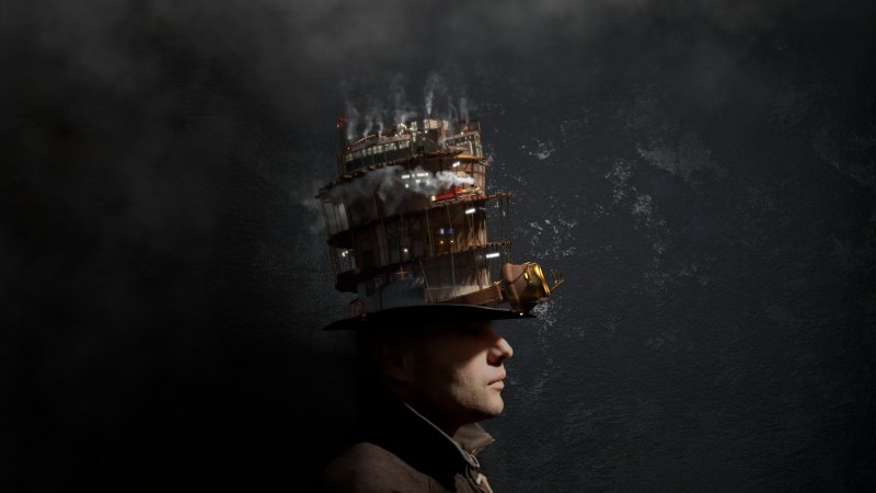 Обои в стиле стимпанк