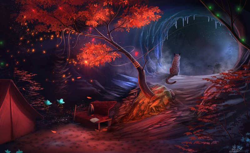 Магический пейзаж