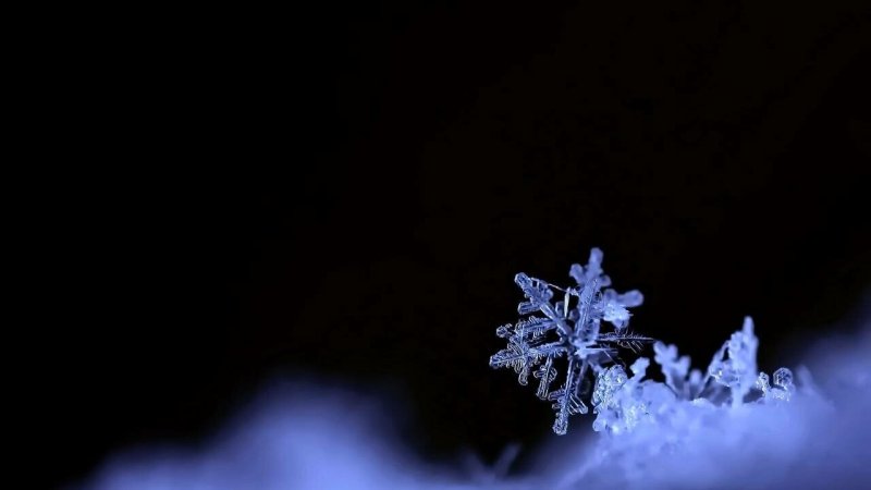 Зимние снежинки