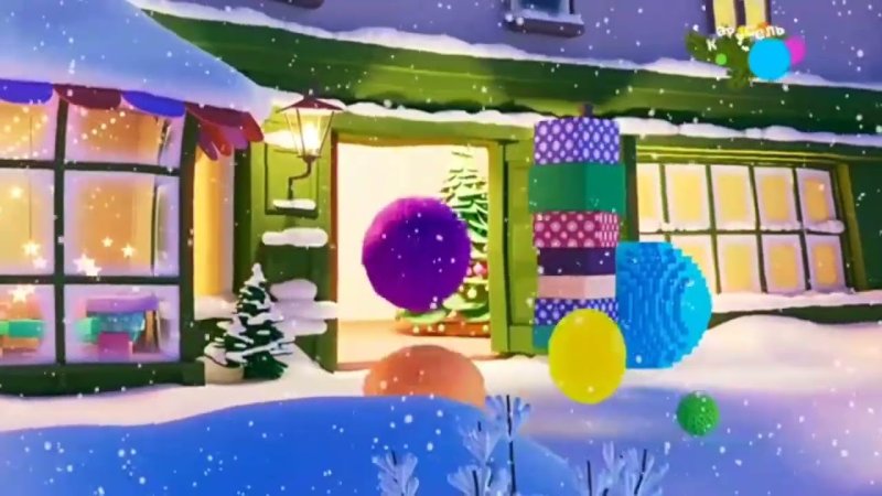 Карусель заставка зима