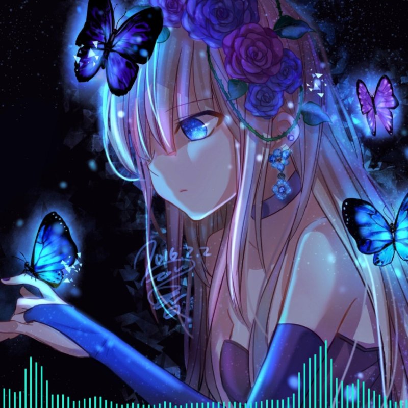 Обои на телефон аниме девушки