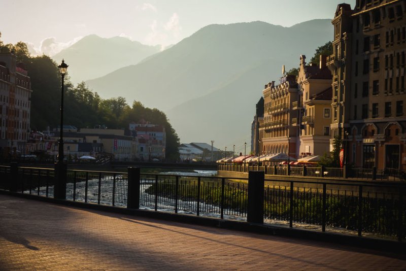 Роза Хутор Сочи лето