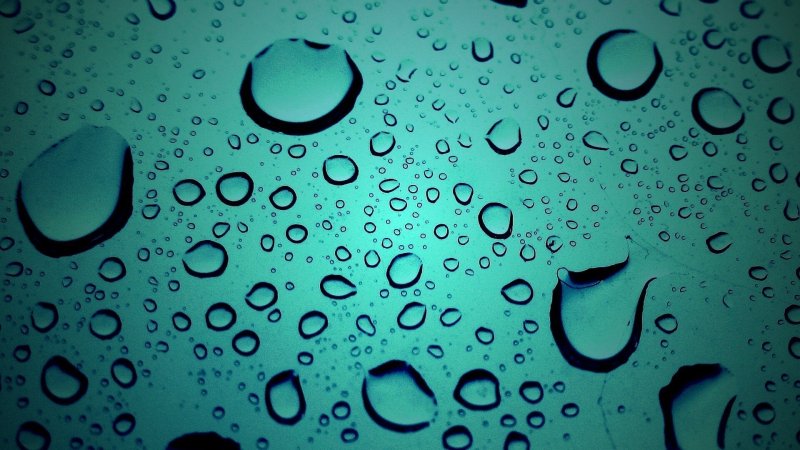 Фон с капельками воды