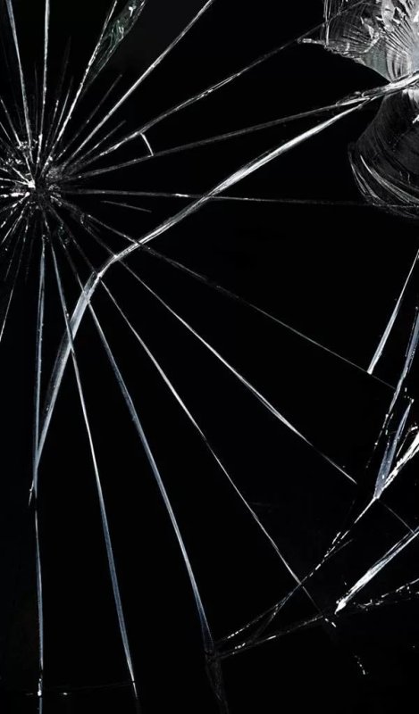 Разбитый экран телефона