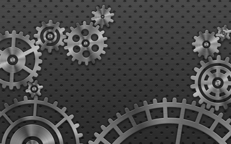 Фон шестеренки