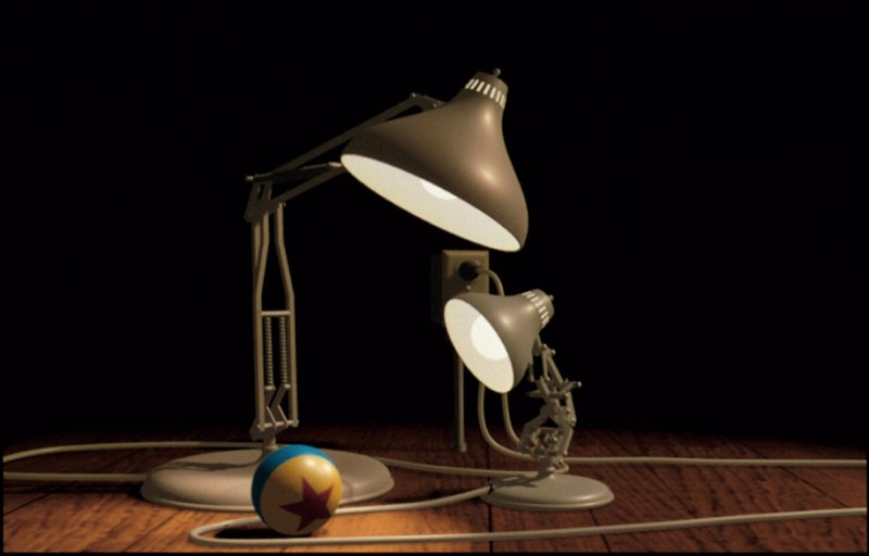 Luxo Lamp Pixar
