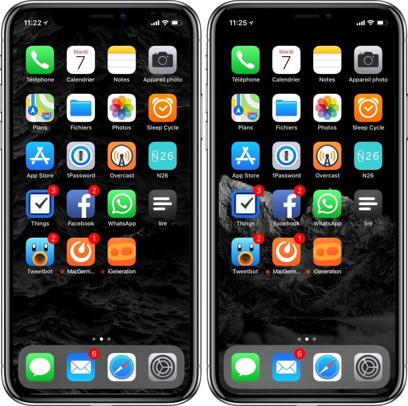 Экран айфона 12 Промакс с приложениями