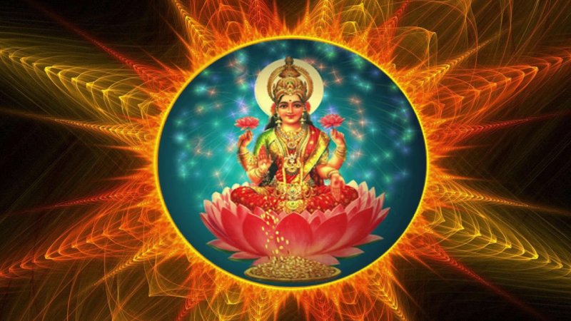 Мандала изобилия Лакшми