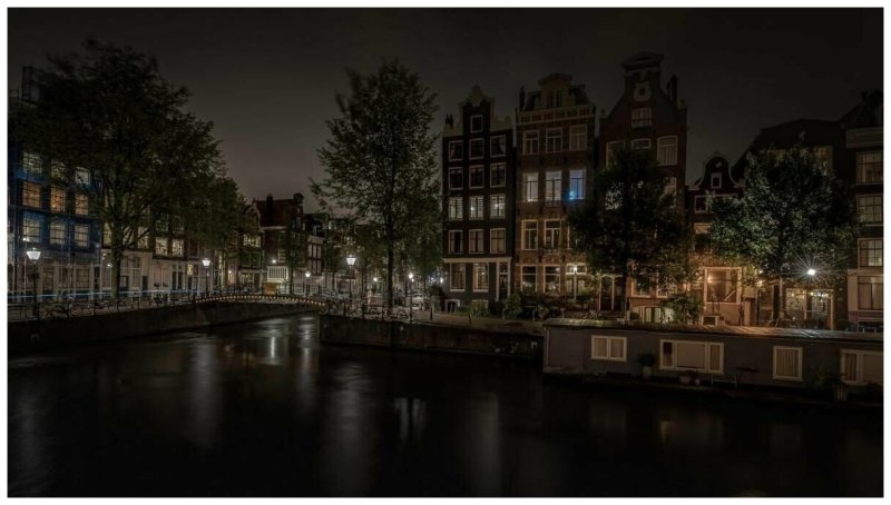 Вечерний Амстердам