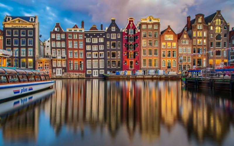 Канал кейзерсграхт Амстердам