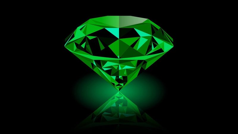 Кристаллы изумруда