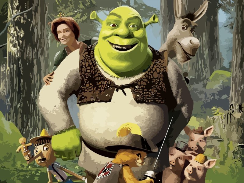 Мультик Шрек 1
