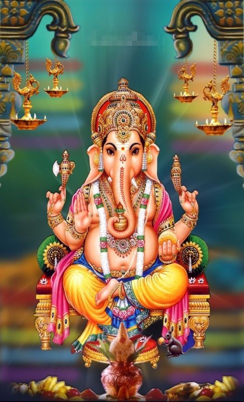 Ганеша в высоком разрешении