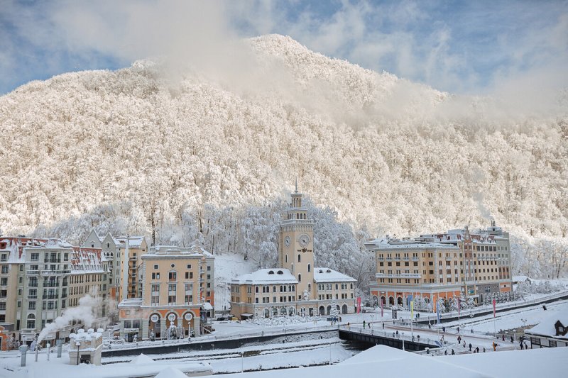 Сочи красная Поляна роза Хутор