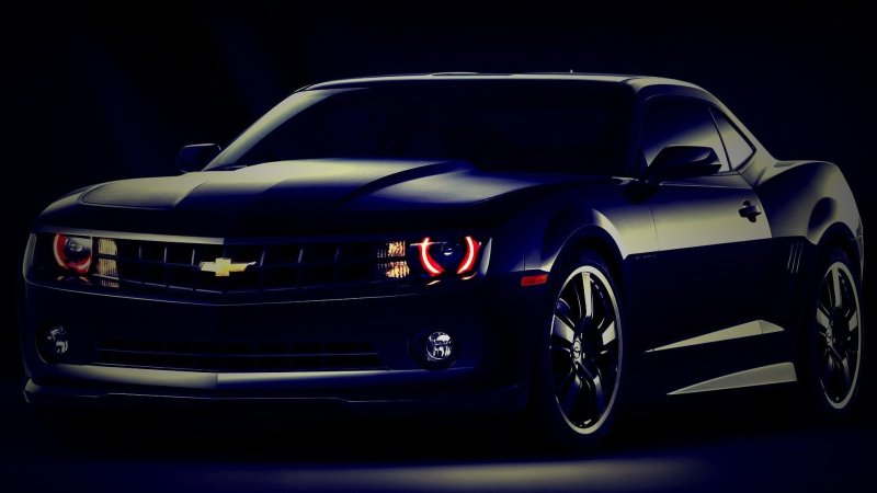 Шевроле Камаро 2022 черный