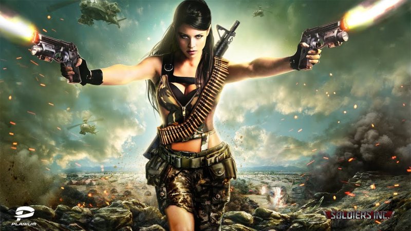 Девушка с пушкой