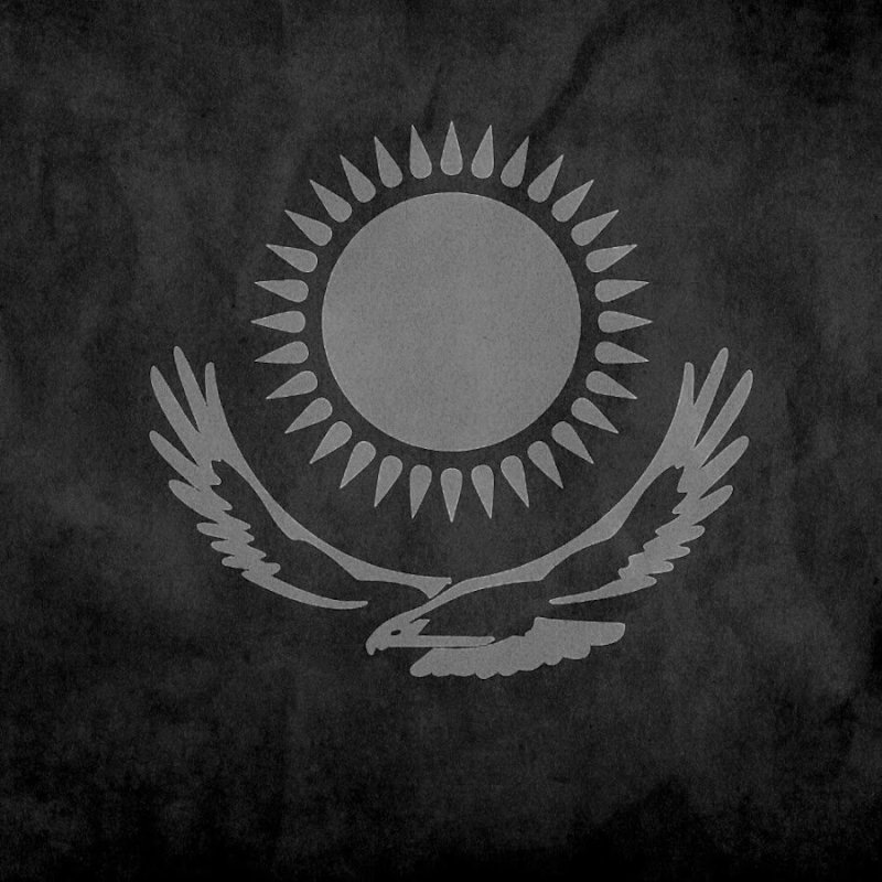 Казахстан флаг красивый