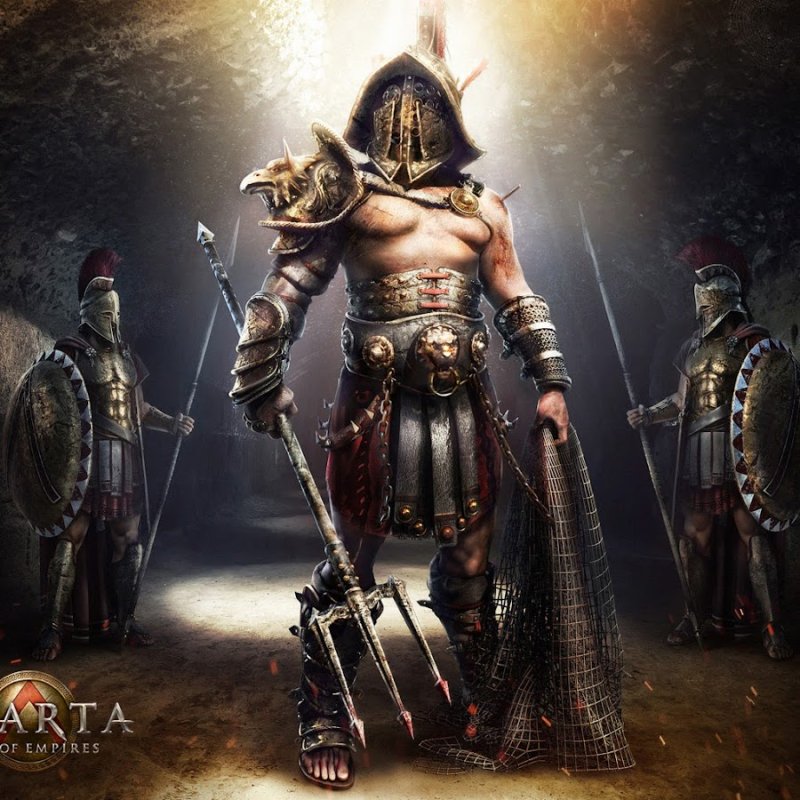 Спартанец воин