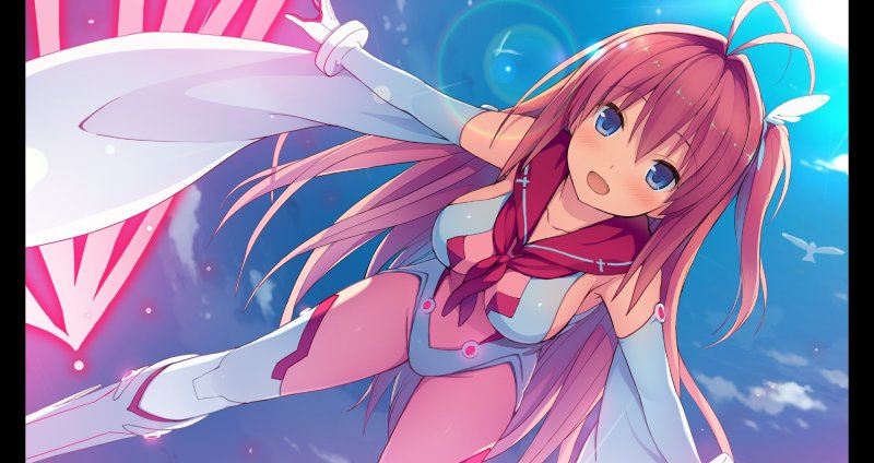 Аниме 4 ритма сквозь синеву