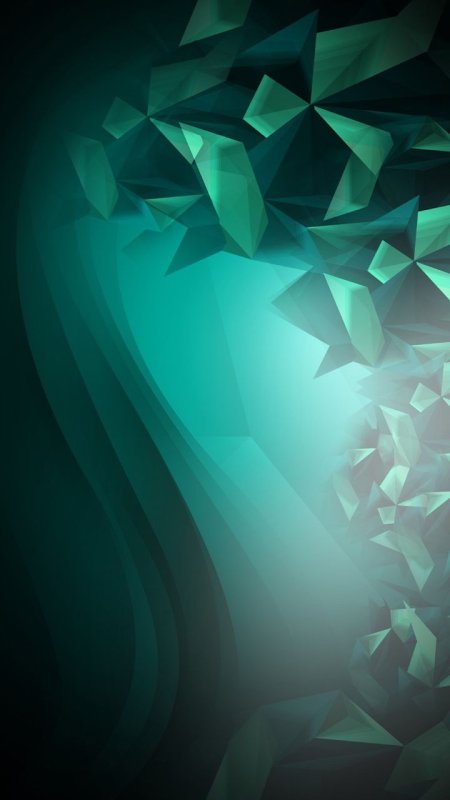 Изумрудный фон